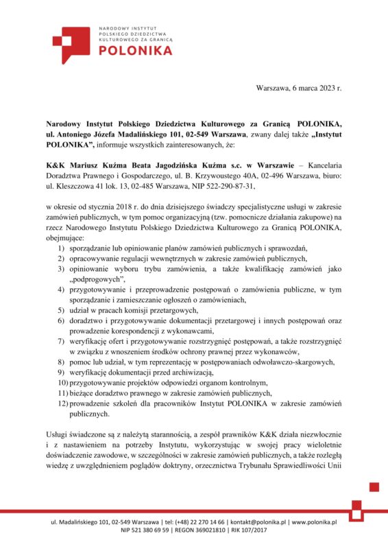 Rekomendacje POLONIKA 06.03.2023-1